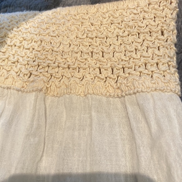 ๐ **NWOT** White long beach skirt size medium ๐ฎ๐ณ made in India ๐ฎ๐ณ - Picture 7 of 13